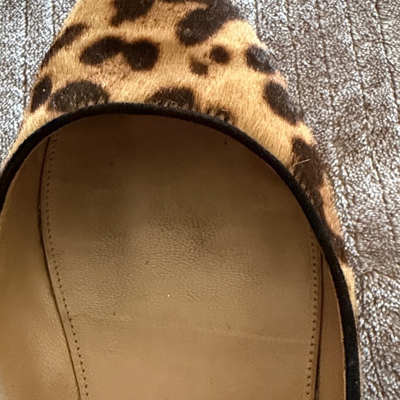 Jcrew calf Hair Leopard Flats - Picture 4 of 5